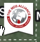 Ein Bild, das Text, Emblem, Logo, Symbol enthält. Automatisch generierte Beschreibung
