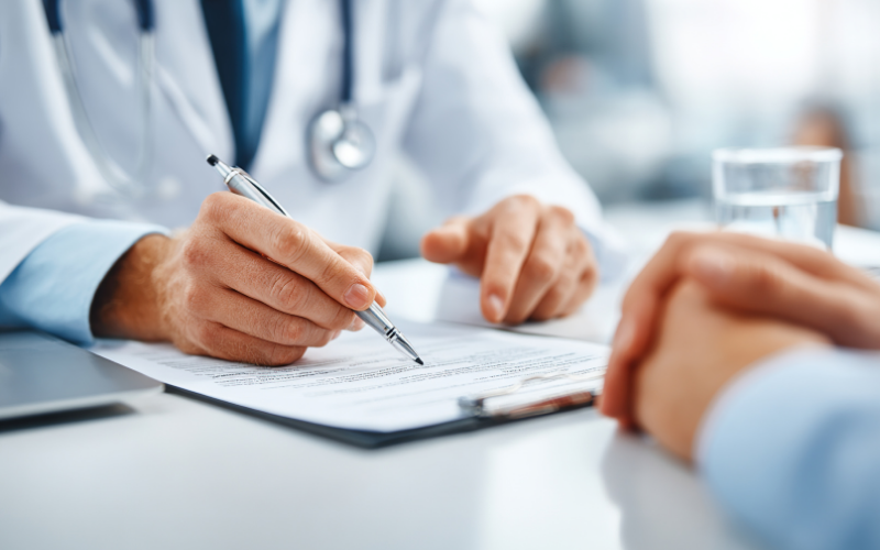 Medical consultation and diagnostic testing